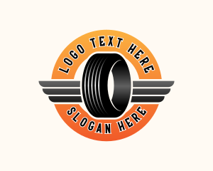 Auto - Tire Wing Vulcanizing logo design