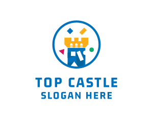 Castle Toy Playground logo design