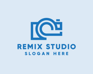 Professional Camera Studio logo design