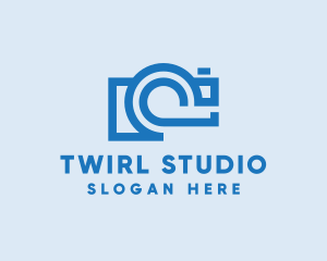 Professional Camera Studio logo design