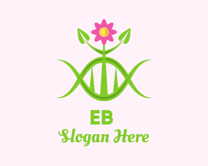 Natural - Sharp Green Plant logo design