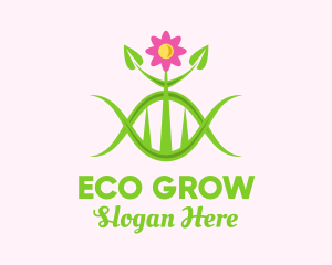 Sharp Green Plant logo design