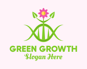 Sharp Green Plant logo design