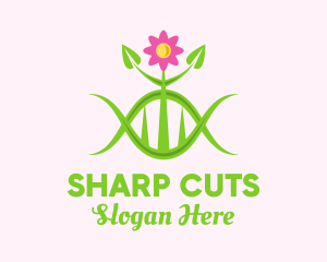 Sharp Green Plant logo design