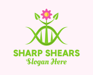 Sharp Green Plant logo design