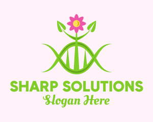 Sharp - Sharp Green Plant logo design