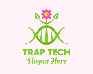 Trap - Sharp Green Plant logo design