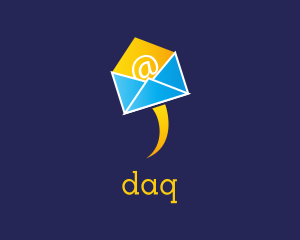 Postage Stamp - Flying Envelope Mail logo design