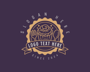 Baker - Cupcake Pastry Bakeshop logo design