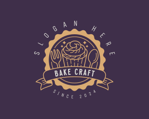 Cupcake Pastry Bakeshop logo design