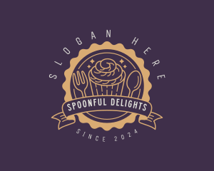 Cupcake Pastry Bakeshop logo design