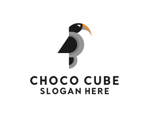 Crow - Wild Toucan Bird logo design