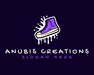 Shoe Footwear Sneaker logo design