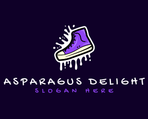 Shoe Footwear Sneaker logo design