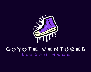 Shoe Footwear Sneaker logo design