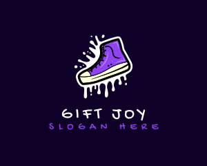 Shoe Footwear Sneaker logo design