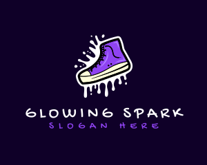 Shoe Footwear Sneaker logo design