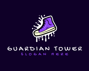 Shoe Footwear Sneaker logo design