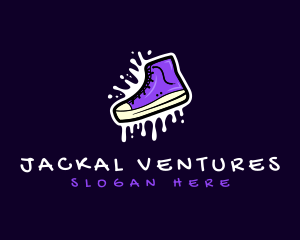 Shoe Footwear Sneaker logo design