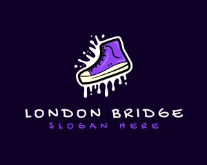 Shoe Footwear Sneaker logo design