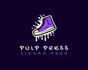 Shoe Footwear Sneaker logo design