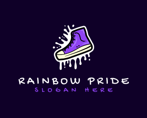 Shoe Footwear Sneaker logo design