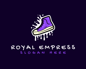 Shoe Footwear Sneaker logo design