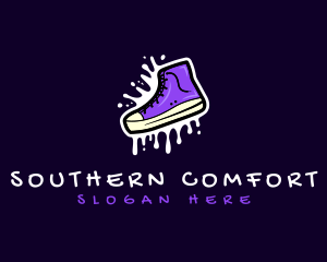 Shoe Footwear Sneaker logo design