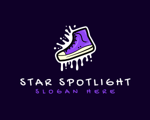 Shoe Footwear Sneaker logo design