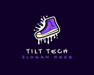 Shoe Footwear Sneaker logo design