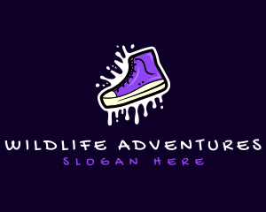 Shoe Footwear Sneaker logo design