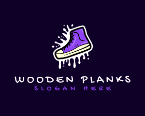 Shoe Footwear Sneaker logo design