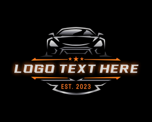 Car Racing Automobile Logo