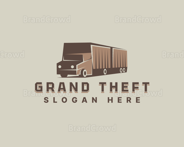 Delivery Freight Truck Logo