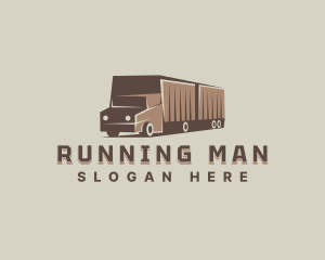 Truck - Delivery Freight Truck logo design