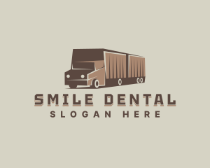 Freight Truck - Delivery Freight Truck logo design