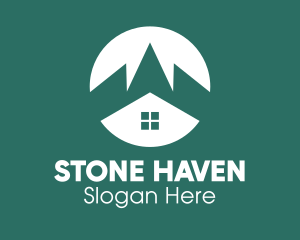 Cave - Mountain Hill Property logo design