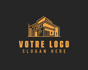 Construction - Architecture Building logo design