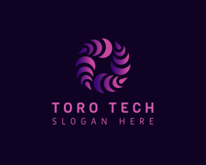 Circle Tech Motion  logo design