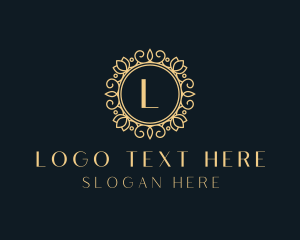 Floral - Simple Floral Decor logo design