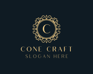 Simple Floral Decor logo design