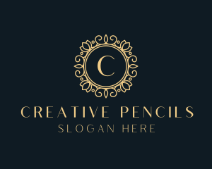 Simple Floral Decor logo design