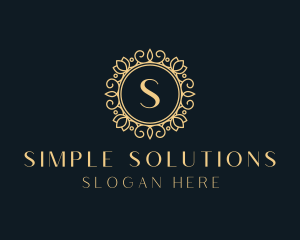 Simple Floral Decor logo design