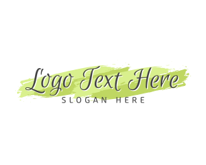 Aesthetic - Aesthetic Makeup Wordmark logo design