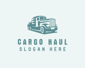 Freight Courier Trucking logo design