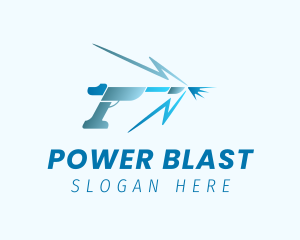 Power Wash Cleaning logo design