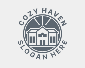 Gray Home Mansion logo design