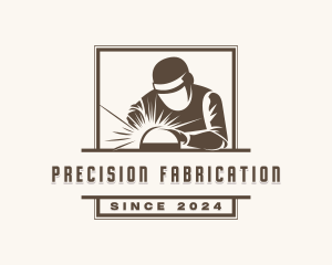 Fabrication - Welding Fabrication Welder logo design