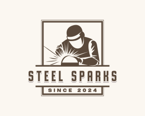 Welder - Welding Fabrication Welder logo design