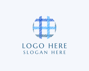 Pattern - Clothing Plaid Pattern logo design